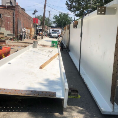 steel project steel fabrication project